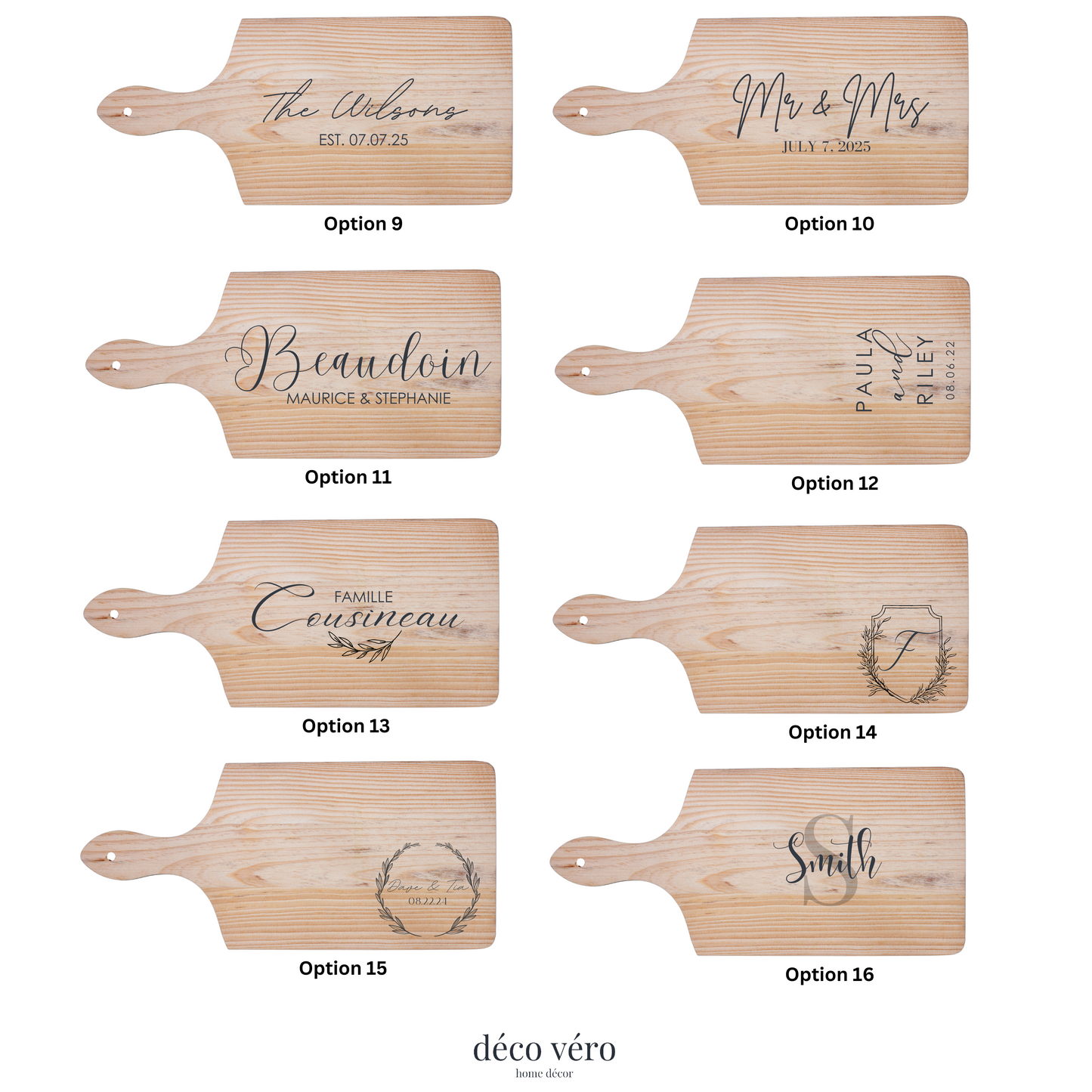 Engraved Cutting Board