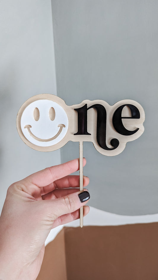 Acrylic Cake Topper
