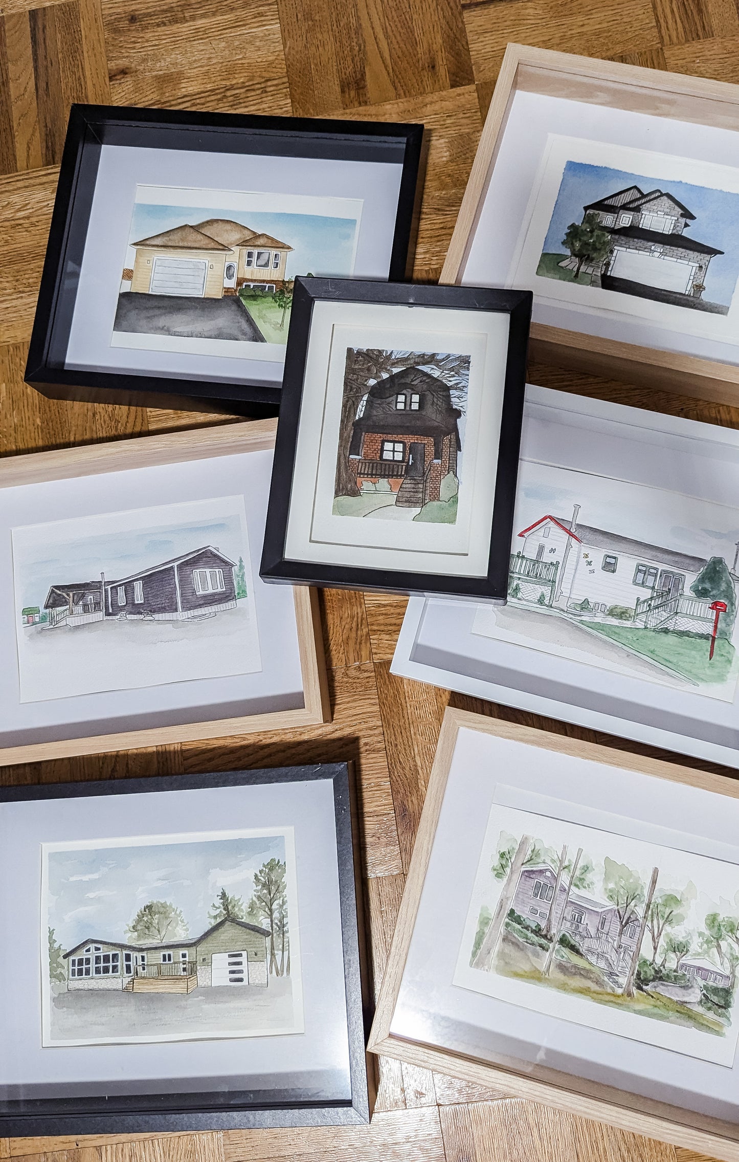 Custom Watercolour House Portrait