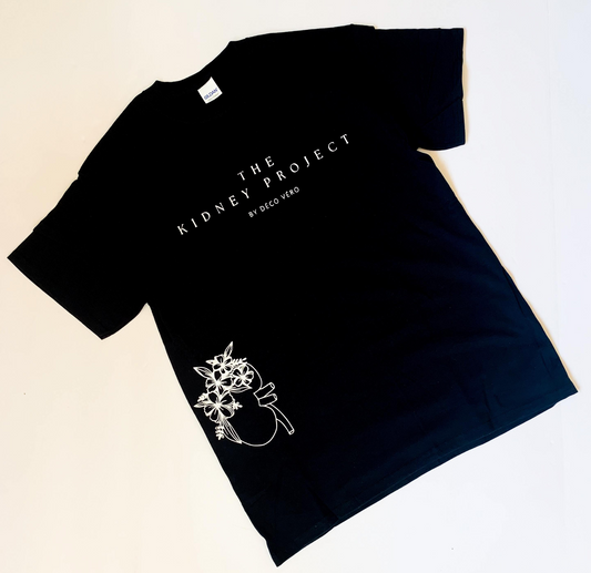 The Kidney Project - Black Logo T-Shirt