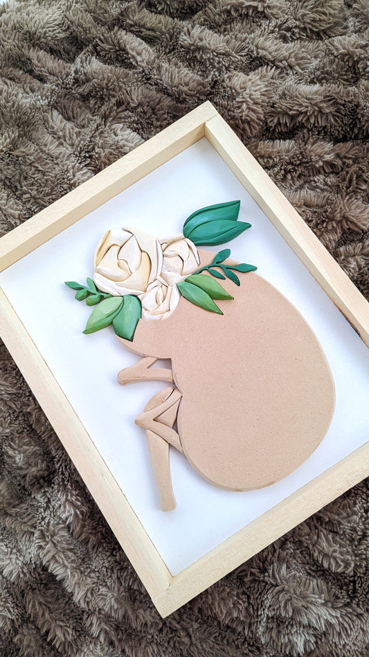 The Kidney Project - 3D Floral Kidney