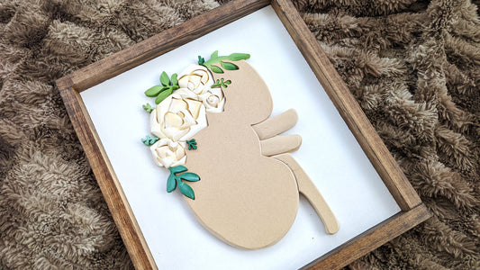 The Kidney Project - 3D Floral Kidney