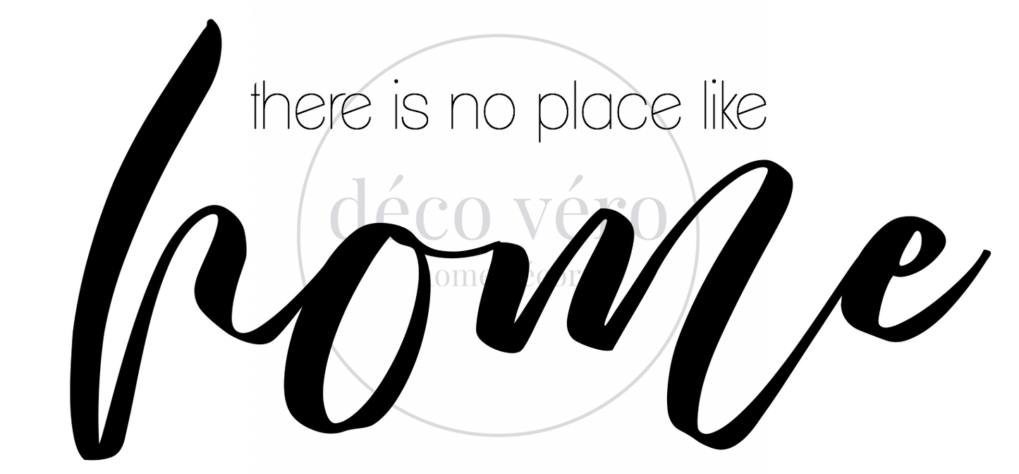 There's No Place Like Home - 24"x48"