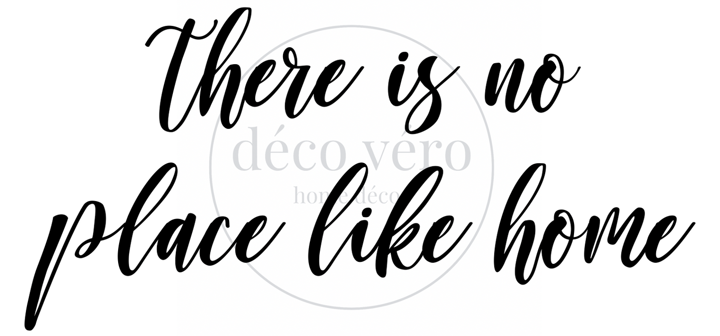 There's No Place Like Home - 24"x48"