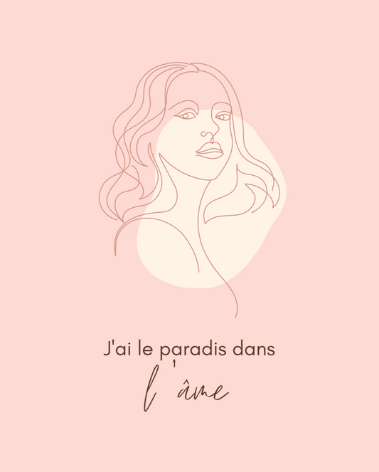 J'ai le paradis - Imprimable