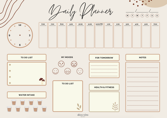 Daily Planner - English
