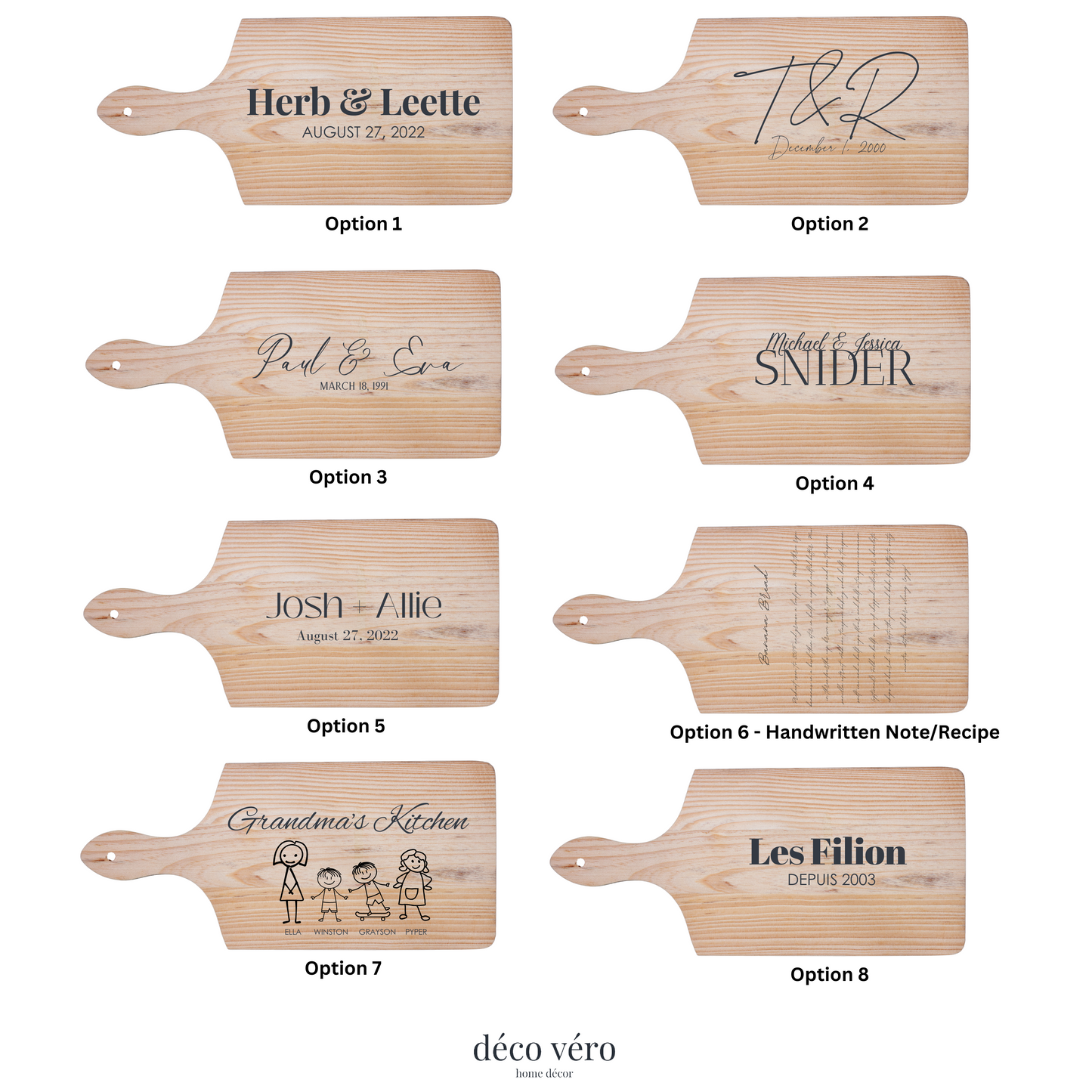 Engraved Cutting Board