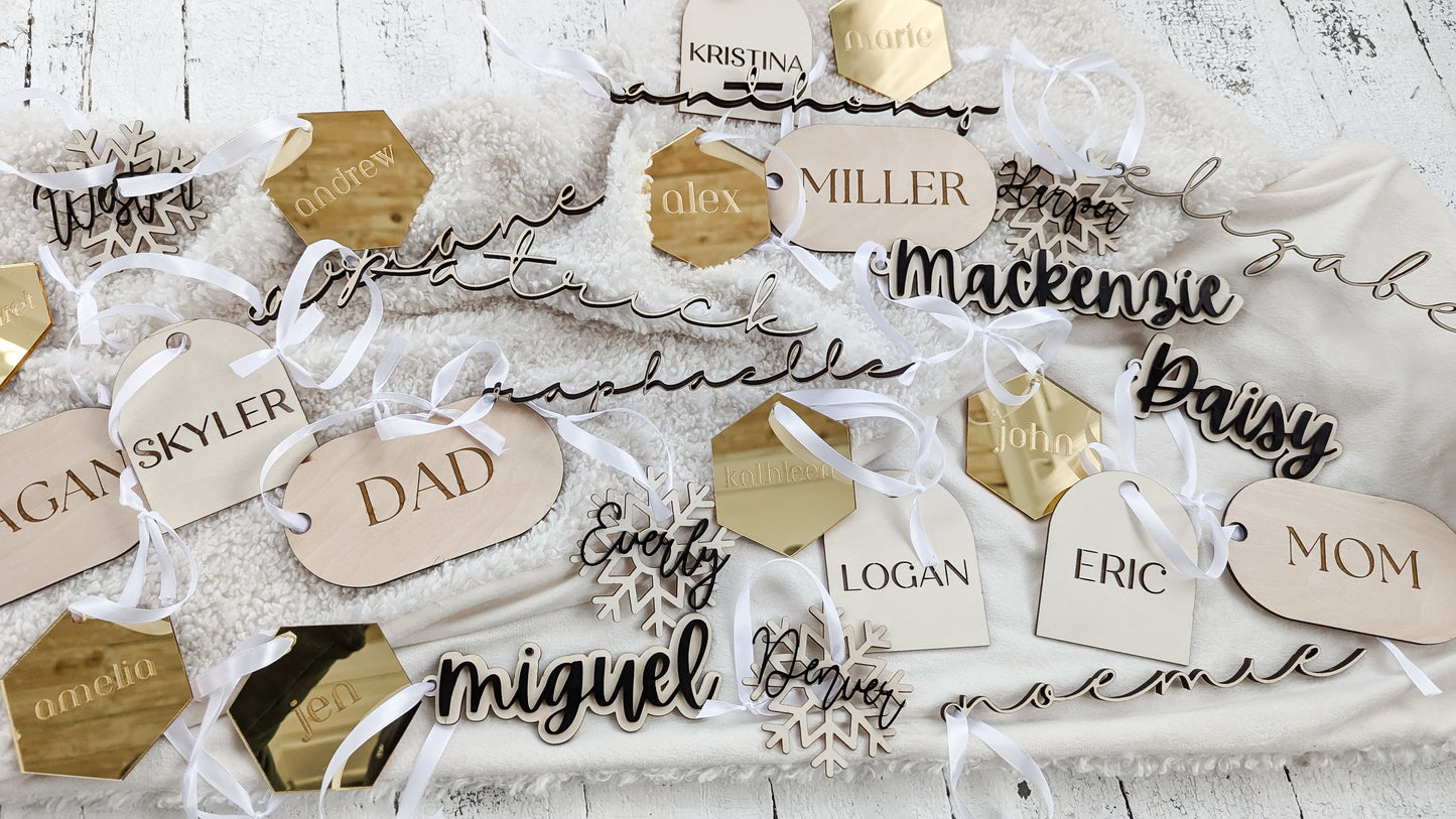 Stocking & Gift Tags