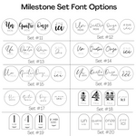 Baby Milestone Cards