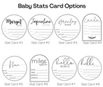 Baby Milestone Cards