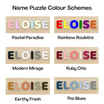 Wood Name Puzzles