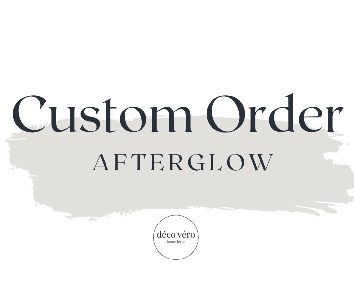 Custom Sign for Afterglow Skincare & Esthetics