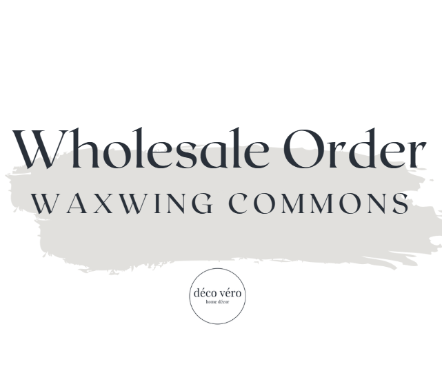 Wholesale Order for Waxwing Commons