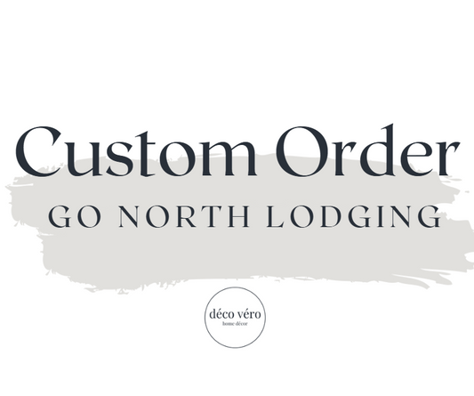 Custom Business Signs for Go North Lodging