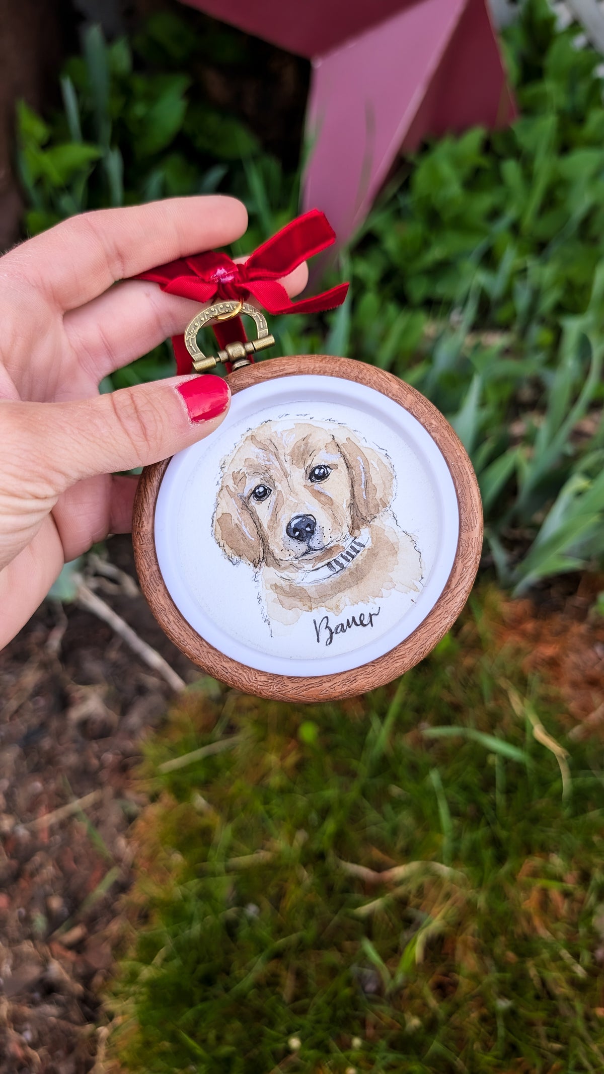 Custom Watercolour Pet Portrait