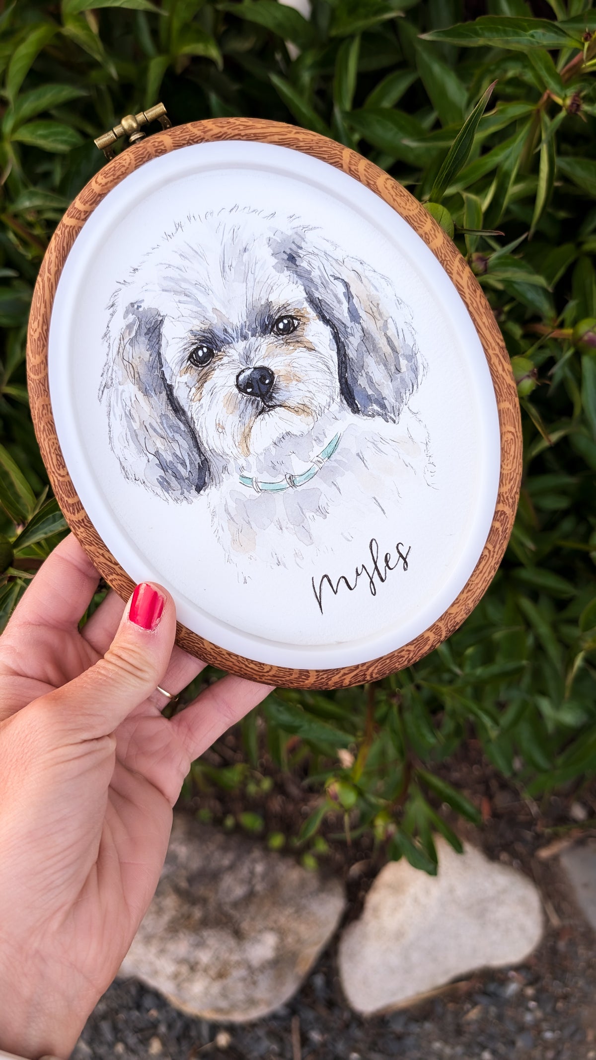 Custom Watercolour Pet Portrait