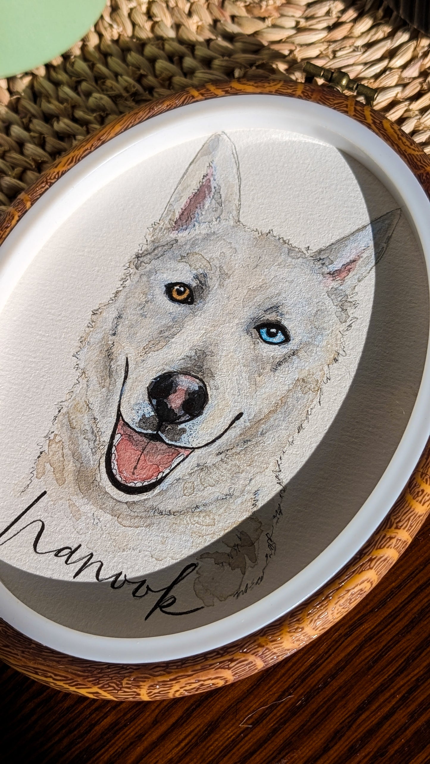 Custom Watercolour Pet Portrait