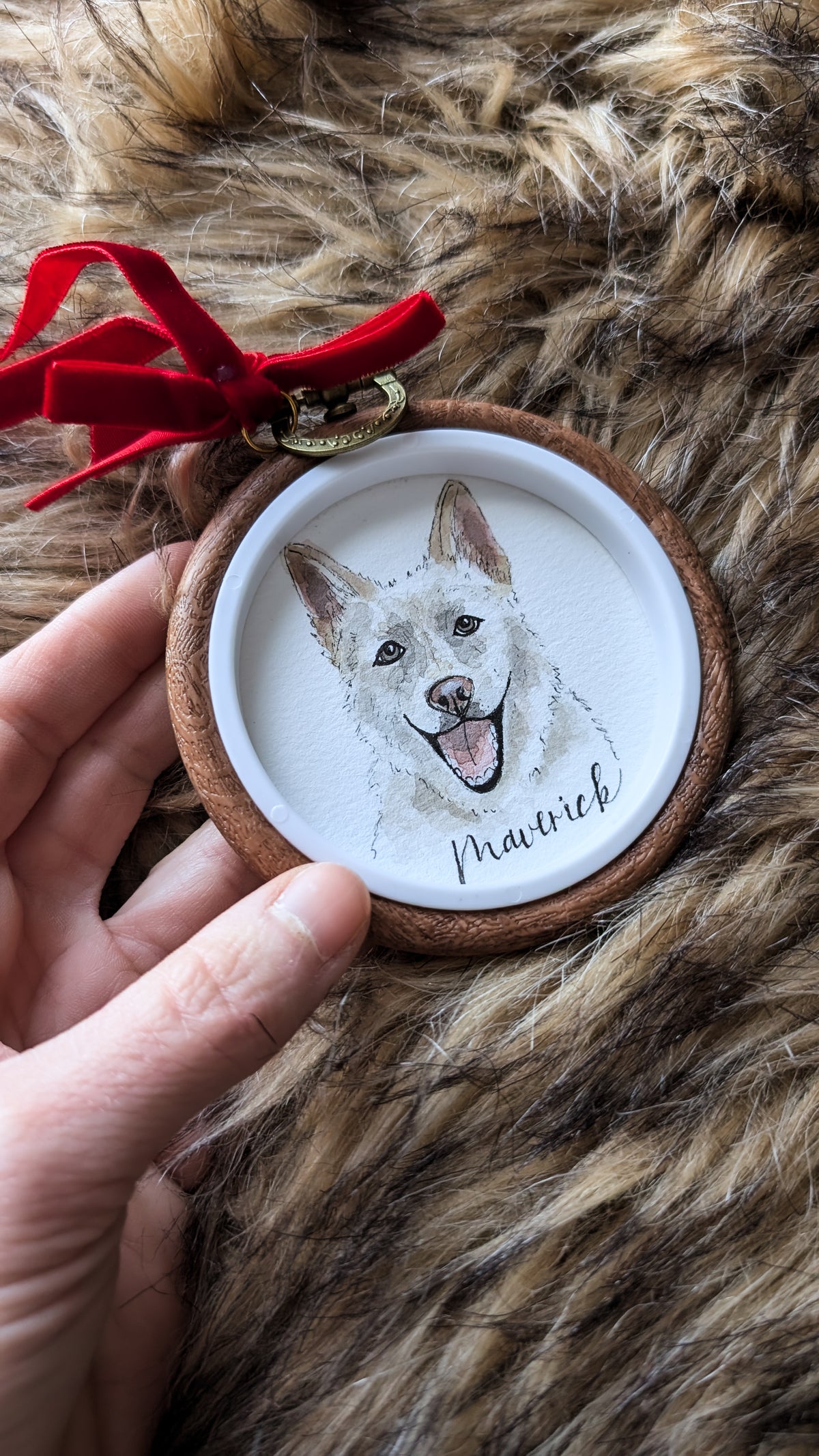 Custom Watercolour Pet Portrait