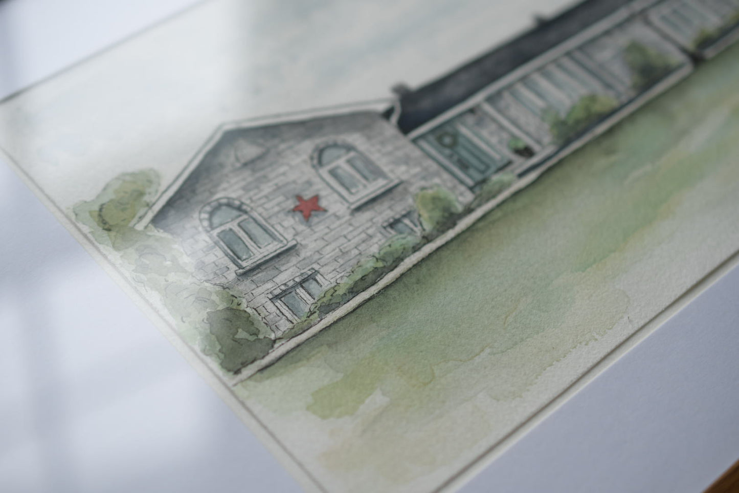 Custom Watercolour House Portrait