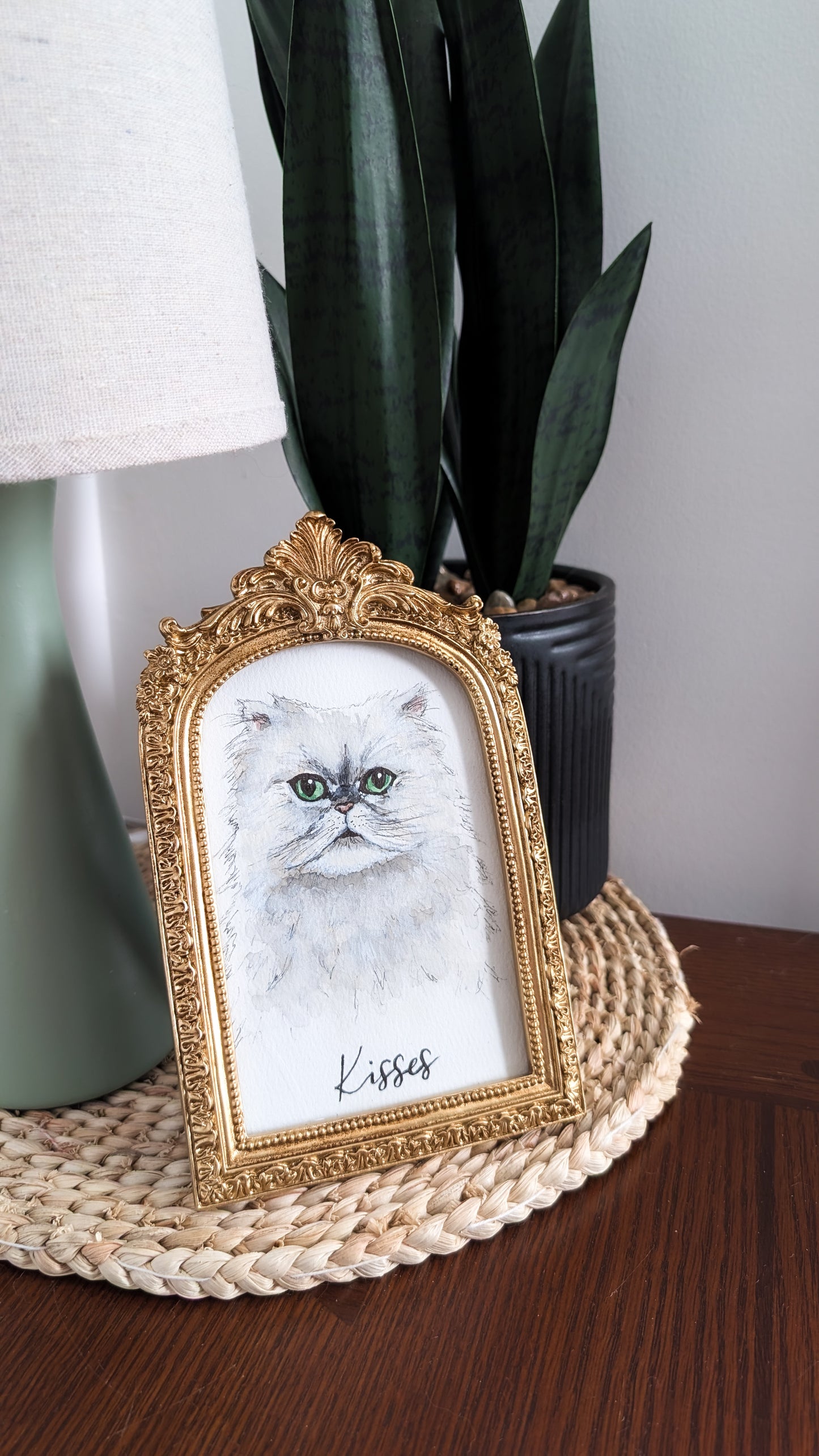 Custom Watercolour Pet Portrait