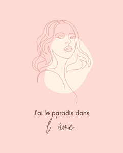 J'ai le paradis - Imprimable