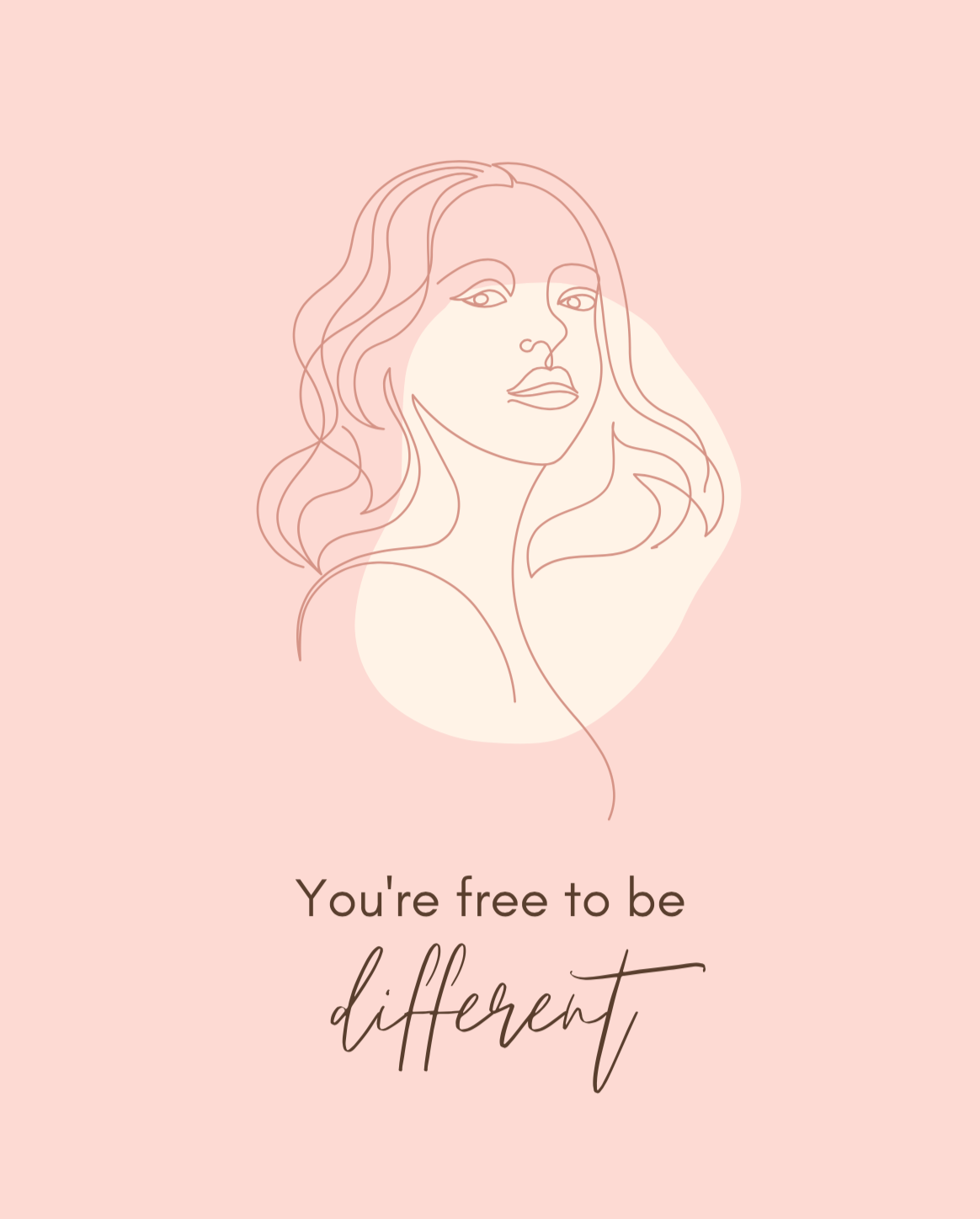 Be different - Printable