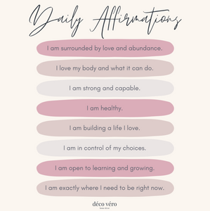 Daily Affirmations - Printable