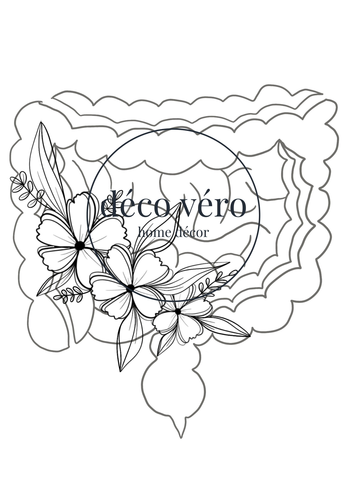 Intestines Floral - Digital